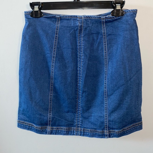 Pacsun L.A Hearts Jean Flower Skirt - Picture 3 of 5